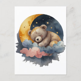 Postal Cute Teddy Bear