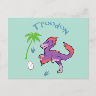 Postal Cute Troodon