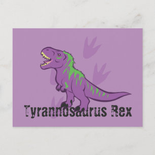 Postal Cute Tyrannosaurus Rex