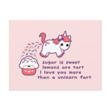 Cute Unicorn Fart
