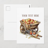 Cute vendedores de manzanas personalizables 