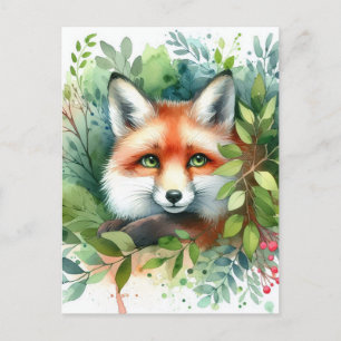 Postal Cutícula de Red Fox