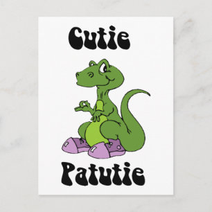 Postal Cutie Patutie Dino