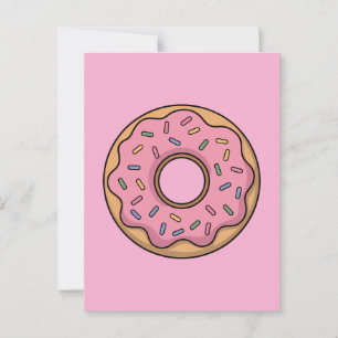 Postal Cuto donut Niño