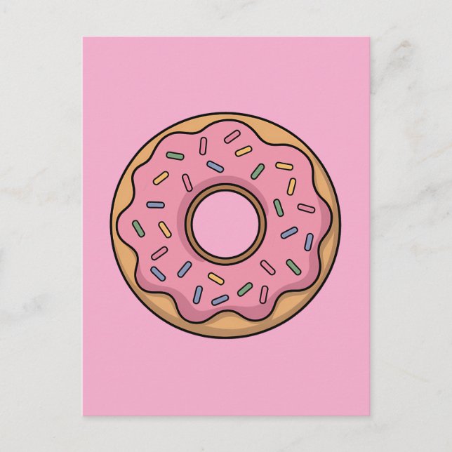 Postal Cuto donut | Niño (Anverso)