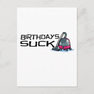 Postal Cuto, vacío de "Cumpleaños Suck"