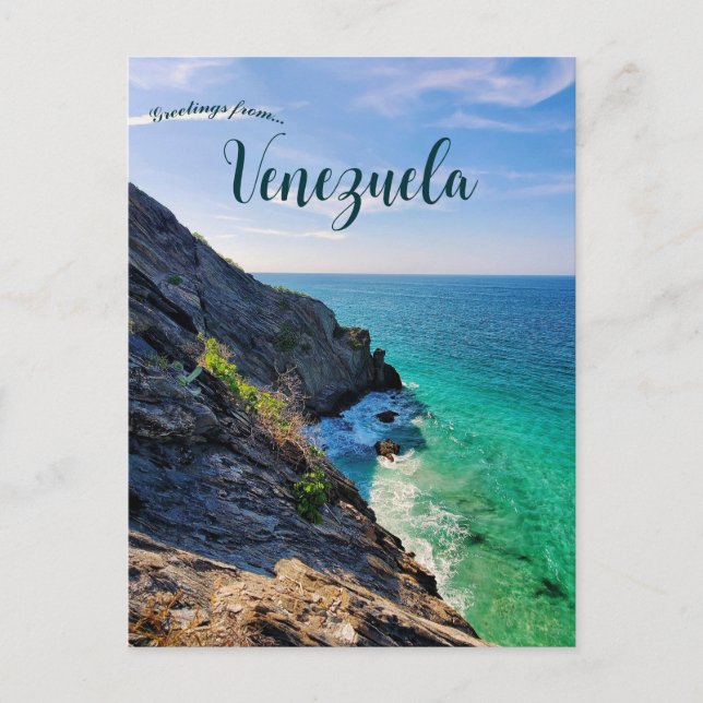 Postal Cuyagua Aragua Venezuela (Anverso)