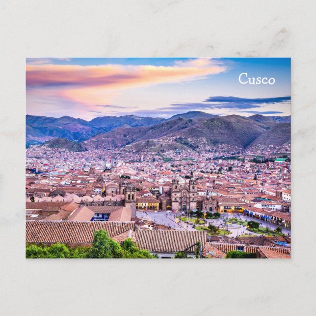 Postal Cuzco (Anverso)