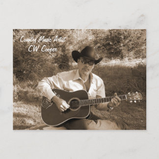 Postal CW Cooper Postcard