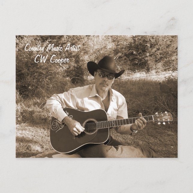 Postal CW Cooper Postcard (Anverso)