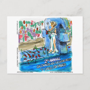 Postal Cyber Beauty Queen Divertidos Regalos Tees Cards E