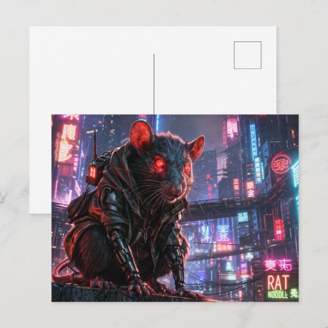 Postal CyberRat (Anverso / Reverso)
