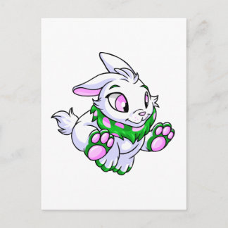 Postal Cybunny verde Carreras