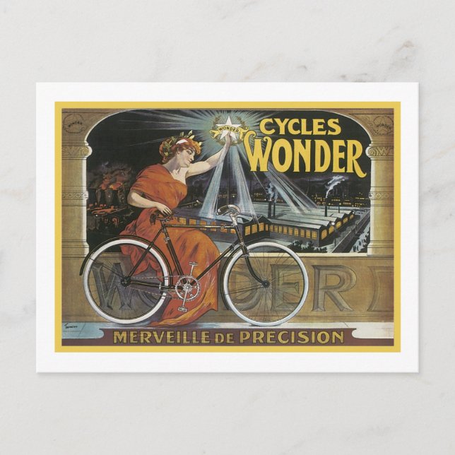 Postal Cycles Wonder Merveille de Precision (Anverso)