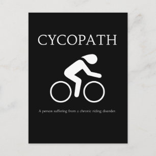 Postal Cycopath, me encantan las bicicletas Novedad diver