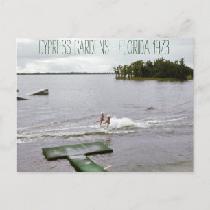 Postal Cypress Gardens Water Ski Show Vintage Inspirado