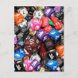 Postal d20 dados