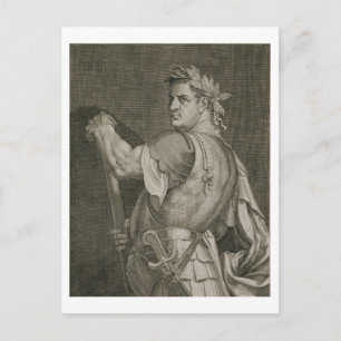 Postal D. Titus Vespasian Emperador de Roma 79-81 AD Engr