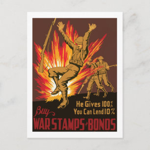 Postal Da 100% ~ Puedes prestar 10%