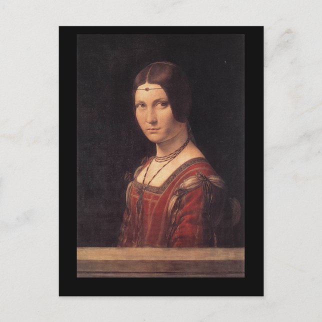 postal da Vinci (Anverso)