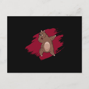 Postal Dabbing Lama Dab Alpaca Niños divertidos regalo Id