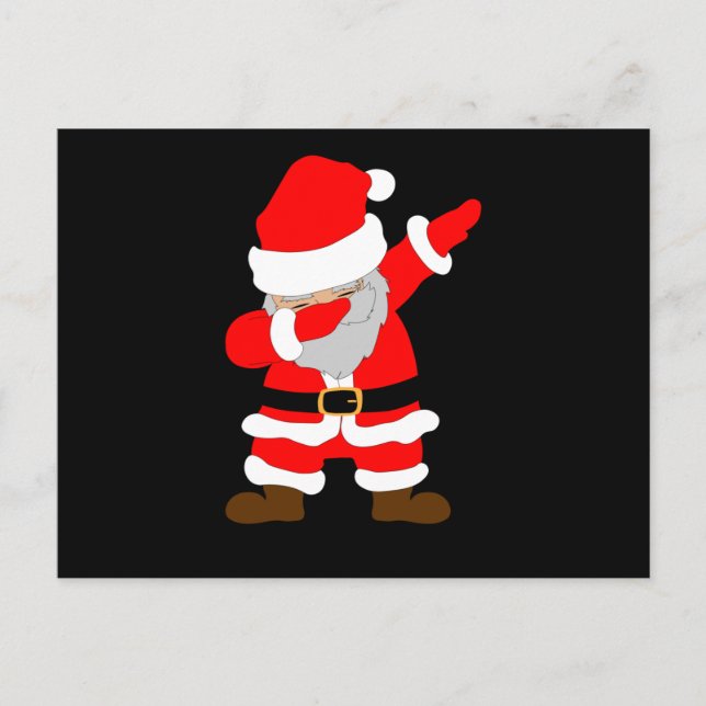 Postal Dabbing Santa Claus Guay Elegant Santa (Anverso)
