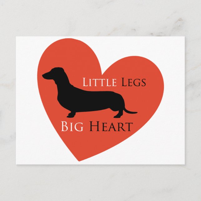Postal Dachshund (Anverso)
