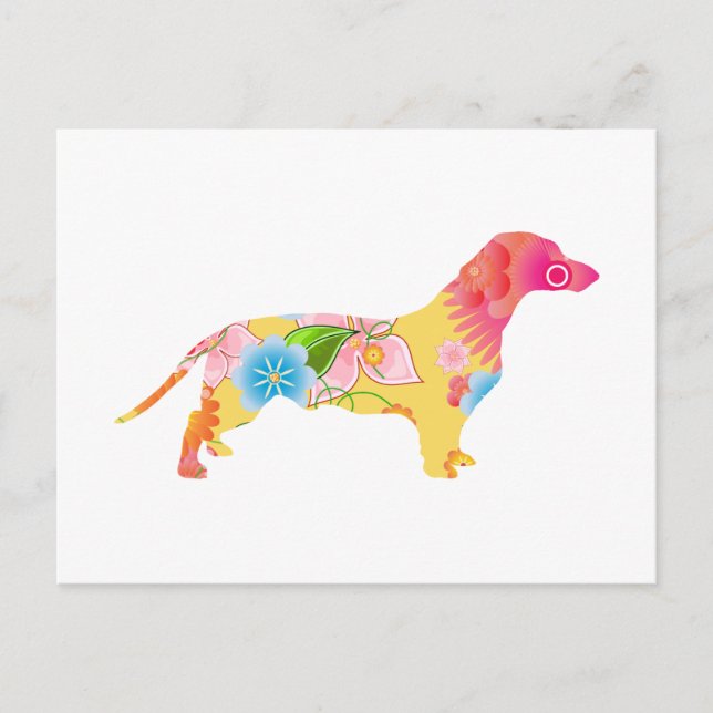 Postal Dachshund (Anverso)