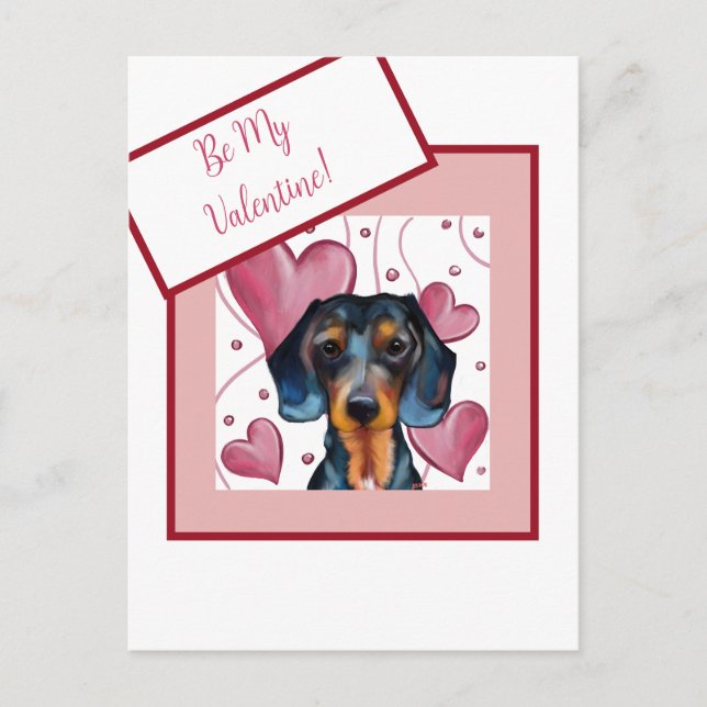 Postal Dachshund (Anverso)