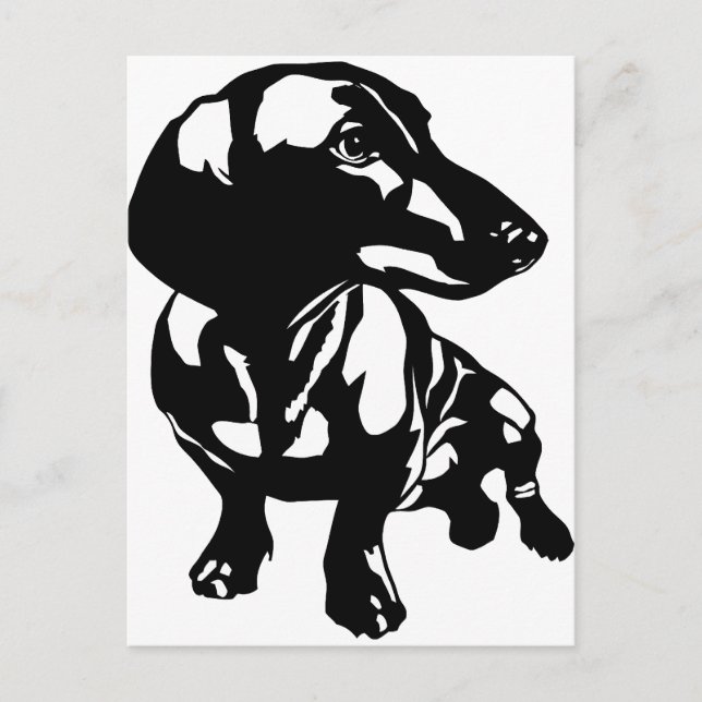 Postal Dachshund (Anverso)