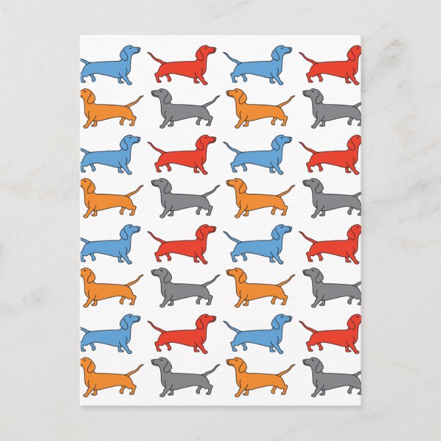Postal Dachshund Dog (Anverso)