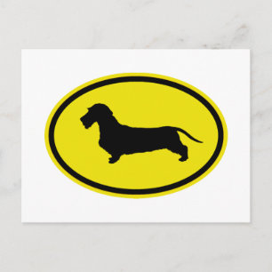 Postal Dachshund WirehaRED