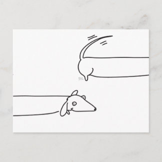 Postal ¡Dachshunds!