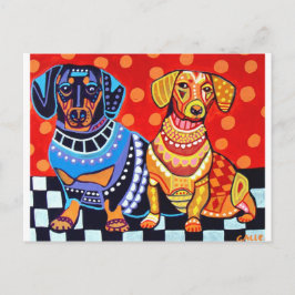 Postal Dachshunds de Heather Galler