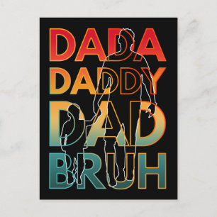 POSTAL DADA PAPÁ PAPÁ HERMANO