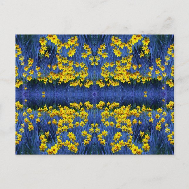 Postal Daffodil Spring Fantasy (Anverso)