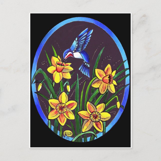 POSTAL DAFFODILS (Anverso)