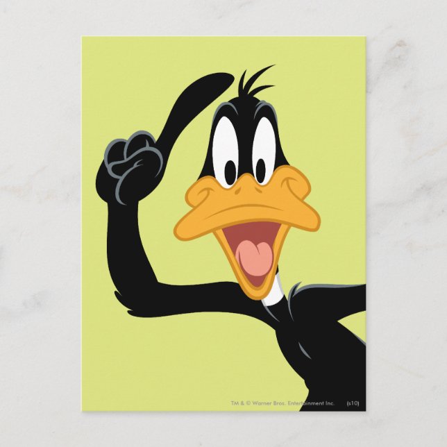Postal DAFFY DUCK™ Con una Gran Idea (Anverso)