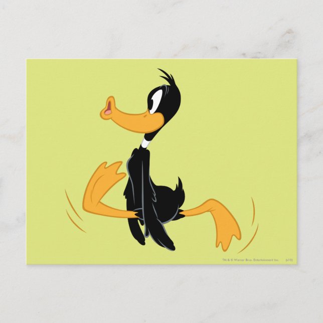Postal DAFFY DUCK™ Ser loco (Anverso)