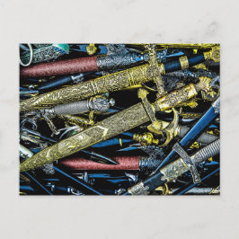 Postal Dagas, sucios y sabers
