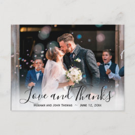 Postal Dahlia Purple Lavender Boda Floral Gracias