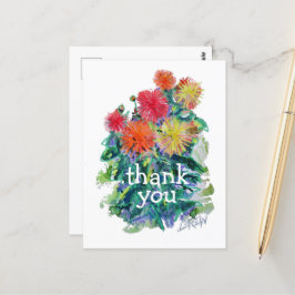 Postal Dahlias #170310