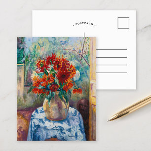 Postal Dahlias, Saint-Tropez   Henri Manguin