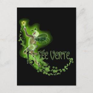 Postal Dainty Absinthe La Fee Verte I