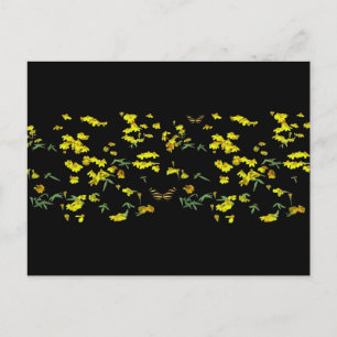 Postal Daisies amarillos