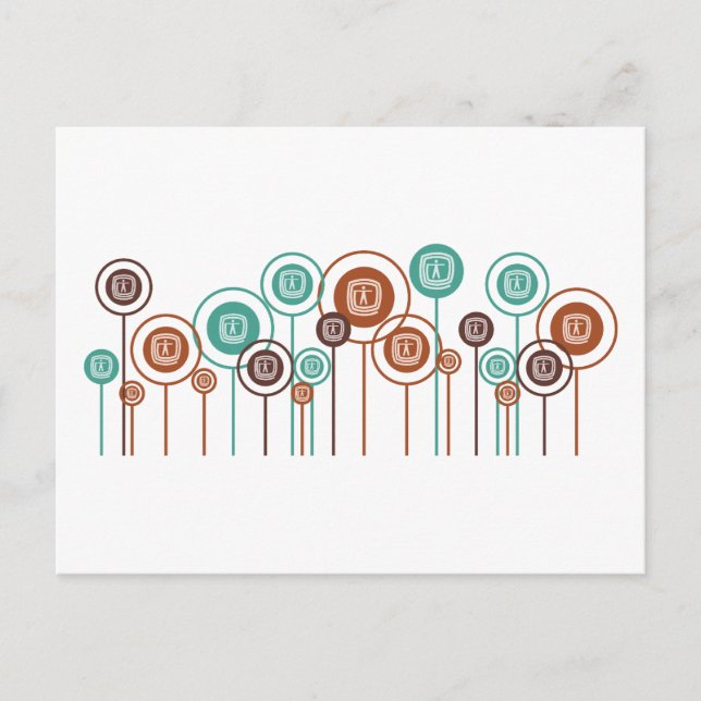 Postal Daisies de Terapia Ocupacional (Anverso)