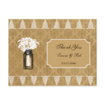 daisies en tarro de albañil, boda burlap gracias