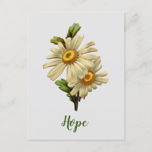 Postal Daisy Hope Inspiradora