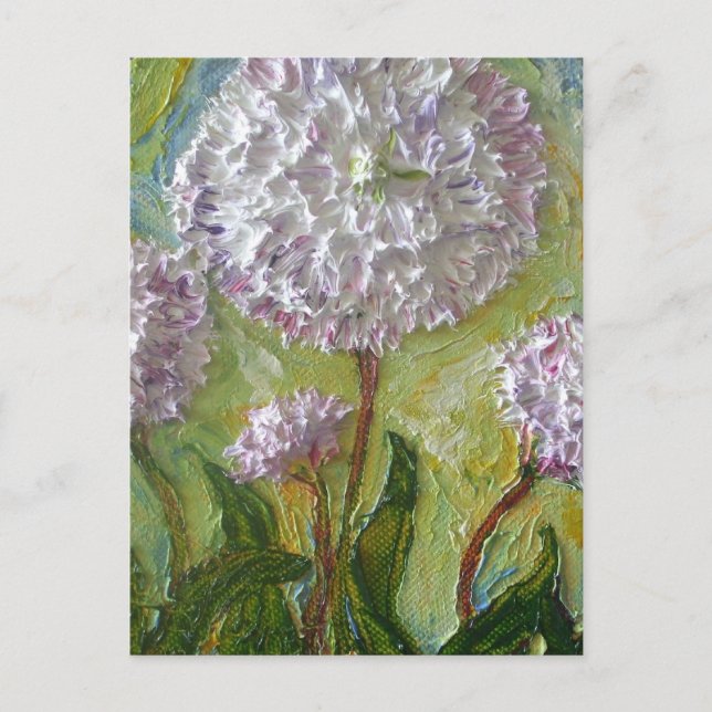 Postal Daisy inglés (Anverso)