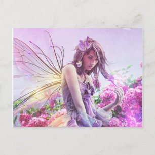 Postal Daisy Post Card Card